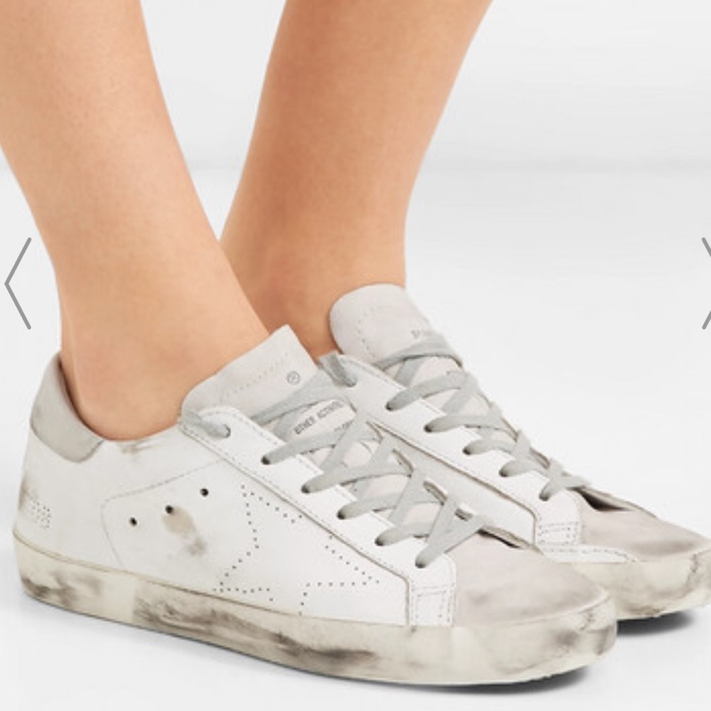 Golden Goose Original White Sneakers